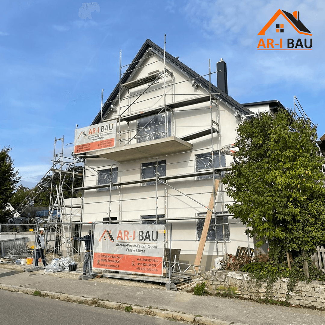 Baustellensituation von AR-I BAU